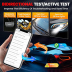 KINGBOLEN Soloscan for Land Rover Jaguar OBD2 Scanner Bluetooth, All Reset Service, Bidirectional Scan Tool for iOS & Android,