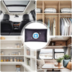 Car Dehumidifier Bags - Anti Fog Moisture Absorber Packs for Vehicles, Reusable Desiccant Bags for Auto Truck Van SUV RV