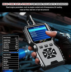 V519 OBD2 Diagnostic Scanner Tool - Vechicle Check Engine Light Code Reader with Battery Voltage Tester, I/M Readiness, Reset,