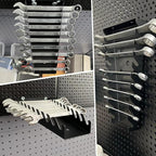 Pegboard Tools Shelves,Tool Organizer,be used to Store Various Screwdrivers,Wrenches,Sockets,etc (Wrench Storage Rack)