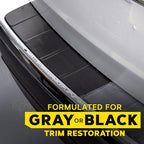 Meguiar's Heavy Duty Trim Restoration Kit - Includes a Cleaning Solution to Deep Clean Plastic and Trim and Protective Trim Shield That Delivers Ultra-Durable Protection with UV Blocking Protection