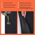 Oil Spill Mat, 36×60 Inch Garage Floor Mat for Under Car, Waterproof, Reusable Washable Premium Oil Absorbent Pads Protects F