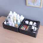 Posprica Woven Storage Baskets for Organizing, Small Baskets Cube Bin Container Tote Organizer Divider for Drawer, Closet, Sh