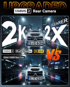 IIWEY 4K Dash Cam 3 Channel, Triple STARVIS 2 Sensors (IMX678 Front, IMX675 Cabin & Rear), 4K+2K+1080P HDR, Night Vision 3.0,