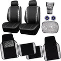 CAR PASS Rhinestone Bling Diamond Car Seat Covers Leather Shining Car Floor Mats Carpet Waterproof Anti-Slip Nibs Car Accesso