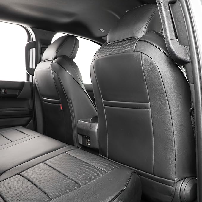 EKR Tacoma Car Seat Covers Custom for Select Toyota Tacoma (Only for Hybrid) 2024 2025 2026 Double cab TRD Sport,TRD Off-Road