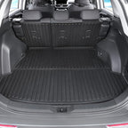 Floor Mats for Toyota RAV4 2019-2025, All Weather Floor Mats Trunk Cargo Liner with Backrest Protectors and Door Sill Guards Accessories, Full Coverage Set