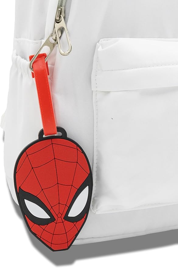 Marvel Spiderman Luggage Tag 2 Piece Set | 4.25" Spiderman Kids Luggage Tags for Suitcases | Travel Essentials Cruise Ship Ac