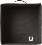 Amazon Basics Collapsible Fabric Storage Cube Bins Organizer with Handles, Sturdy, Black, 13-x-13-x-13-inch, Pack of 6