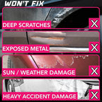 16 Fl. Oz Large Size Scratch Remover for Cars – Removes Swirls & Light Scratches in Minutes – Clear Coat Safe Car Polish Compound – Easy Hand Application Paint Restorer- No Buffer Needed