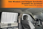 YelloPro Custom Fit Reflective Front Windshield Sunshade for 2017 2018 2019 2020 2021 2022 Ford Super Duty F-250 F250 F-350 F350 F-450 F450 F-550 F550 2Door 4Door Pickup, UV Reflector Sun Protection