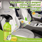 500ml Car Interior Polish Ceiling Foam Headliner Roof Fabric Cleaner Spray Kit for Leather, utomotive Seat,Dashboard, Carpet,