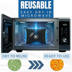Dehumidifier & Moisture Absorber Bag - Reusable Silica Gel with Color-Changing Indicator - Eliminates Humidity & Musty Odors