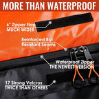Asinking Car Rooftop Cargo Carrier Bag, 20 Cubic Feet Waterproof Heavy Duty Car Roof Bag for All Vehicle with/Without Racks - Anti-Slip Mat, 6 Door Hooks, Storage Bag, 2 Extra Straps, Luggage Lock