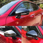 Glossy Black ABS Car Exterior Mirror Cover Side Rearview Mirror Cover Mirror Protective Caps Compatible with Kia Stinger 2017-2024 Accessories