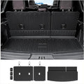 Cargo Mat Backrest Mats for 2018-2024 Ford Expedition/Lincoln Navigator 7/8 Seat(Not for Max or L Model) Accessories, All Weather Cargo Liner Seat Back Cover(Cargo Mat+3rd Row Backrest Mats)