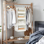 GRANNY SAYS 4-Shelf Hanging Organizer, Closet Hanging Shelves, Closet Hanging Storage Organizers, Organization for Bedroom, L