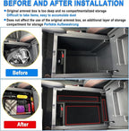 SHAOHAO for 2025 2026 Nissan Pathfinder Center Console Organizer Tray 2022 2023 2024 2025 2026 Pathfinder S/SV/SL/Rock Creek/Platinum Armrest Storage Box Pathfinder 2025 2026 Accessories Organizer