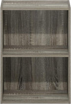 Furinno Luder Bookcase / Book / Storage, French Oak
