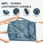 11 Set Packing Cubes for Travel,Gifts for Women Mom Kids,TSA Approved Bags for Makeup,Cosmetic,Toiletry, Suitcase Organizers 