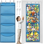 Honeyera Storage for Stuffed Animal - Over Door Organizer for Stuffies, Baby Accessories, and Toy Plush/Easy Installation wit