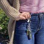 Women’s Bag Charm Key Finder, Car Keychain Hook, Cute Purse Organizer & Tote Bag Accessories, Gifts for Mom - Original