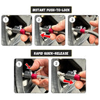 JACO ElitePro-X Tire Pressure Gauge with Lightning Chuck (60 PSI)