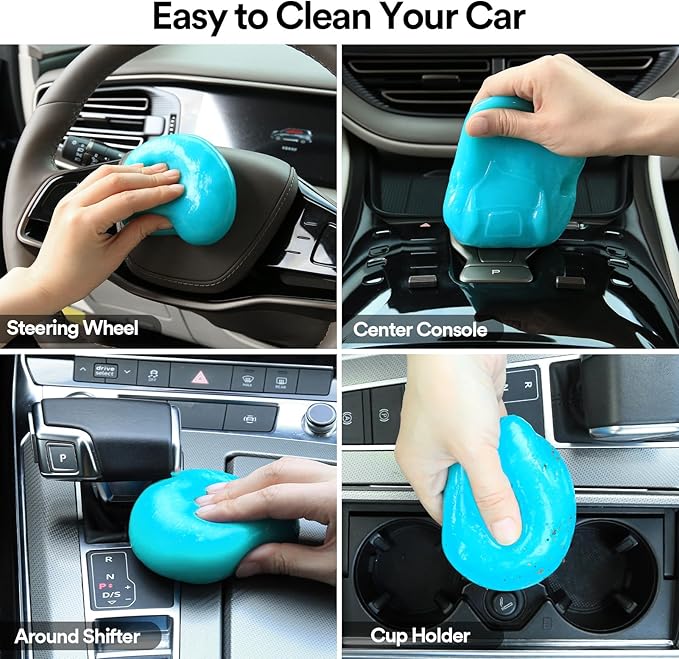 PULIDIKI Car Cleaning Gel for Car Cleaning Putty Car Putty Auto Detailing Tools Car Slime Cleaner Dust Cleaning Gel for Car I