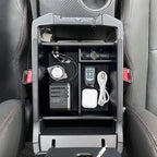 JOJOMARK Compatible with Toyota 4Runner Accessories Center Console Tray Organizer Armrest Box Storage Fit for 4Runner 2010-2019 2020 2021 2022 2023 2024 (Organizer Set)