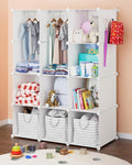 CUBEDIY Baby Closet Organizer for Nursery: Durable Baby Wardrobe for Closet - Customizable Baby Dresser Amoire Shelves - Wate