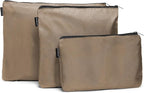 Brookstone Packing Cubes - 6 Piece Compression Packing Cubes for Travel Essentials - Luggage Sets Cube Storage Organizer Bags