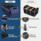 Deosk Car Trunk Organizer for SUV, Car Organizers and Storage with 6 Pocket, Car Accessories for Women/Men 70L Waterproof