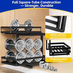Under Sink Organizer, Dual-Rail Ball-Bearing, Under Kitchen Sink Organizer, 6-Level Adjustable, Under Cabinet Organizer, No-D