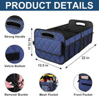 Deosk Car Trunk Organizer for SUV, Car Organizers and Storage with 6 Pocket, Car Accessories for Women/Men 50L Waterproof
