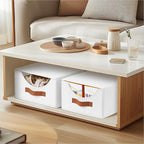 Homsorout Stackable Storage Drawers - Collapsible Storage Bins with Drawers, 8 Pack Closet Shelf Organizer Basket, Fabric Pul