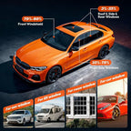 Window Tint Car 3% VLT, 20" x25' Ceramic Window Roll for Privacy Sun & Glare Protection UV Heat Blocking, Scratch Resistant 5-Layer