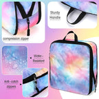 5 Pack Compression Packing Cubes for Travel Space Saving Cubes Luggage Organizer for Suitcase(Watercolor,Mixed)