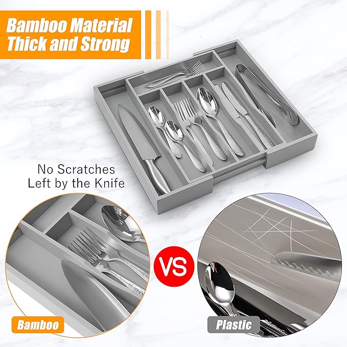 Kitchen Silverware Drawer Organizer and Storage Best Grandpa Grandfather Elder Men Father Day Grandparents Great Papaw Peepaw