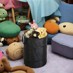 Collapsible Trash can/Folding Garbage Cans,Portable Trash can,Pop Up Trash Can,for Camping Garbage Can Collapsible,Clothes and Toys Recycle bin (Black)