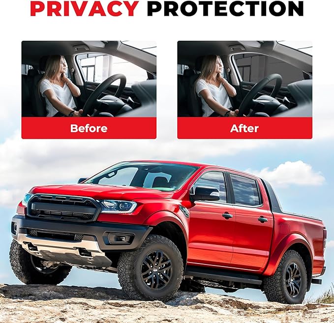 35% VLT Premium Carbon Car Window Tint 20in x 20FT Charcoal Privacy Film Heat, UV and IRR Block Tint for Cars or Building Adhesive Film Easy Shrink