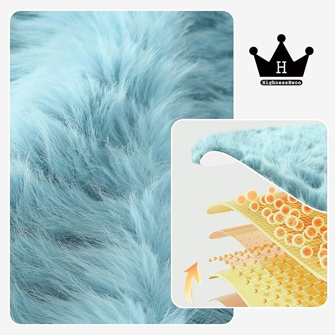 Fuzzy Winter Steering Wheel Covers for Women, Warm Cute Fluffy Car Wheel Cover for F150, Trucks, Jeep, Van, Soft Furry Auto Plush Large Car Handle Cover for Cold Weather, 15.2-16in, Green