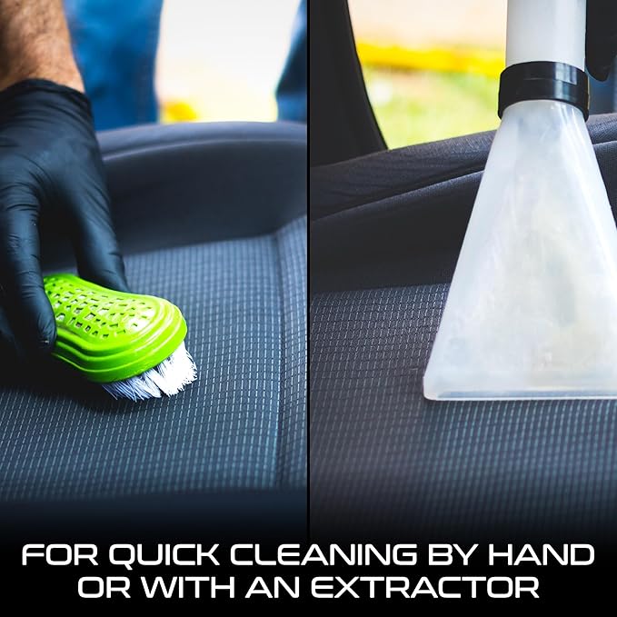 Formula 1 Dry Clean Carpet & Upholstery Cleaner - Stain Remover Spray for Car Seats & Floor Mats, Odor Eliminator for Interio