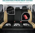 Skechers Car Seat Covers,GOGA Mat Oxford Cloth Seat Covers,Waterproof Car Seat Covers Full Sets,Automotive Universal Fit Seat