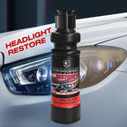 AWINNER Headlight Restoration Kit, Restore Cloudy Lights, Easy Non-Power Tool Process, Lasts Vehicle Ownership