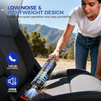 Handheld Vacuum Cordless Rechargeable 2-Speed Modes| 3-in-1 Portable Cordless Vacuum Cleaner with Charging Dock, for Car Home