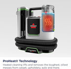 BISSELL Little Green ProHeat SmartMix, Portable Deep Cleaner, Self-Cleaning Tough Stain Tool and Specialized Pet Hair Removal