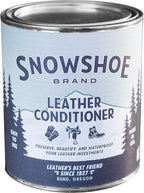 Snowshoe Leather Conditioner, Made in USA Since 1927 - Protect, Condition, Restore & Waterproof - Leather Conditioner for Fur
