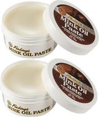 Fiebing's Mink Oil for Leather Boots (2 Pack, 6 oz Each) - Leather Cleaner & Conditioner - Waterproof, Preserve, Soften All S
