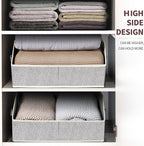Homsorout Closet Baskets for Shelves Trapezoid - Decorative Storage Baskets with Handle, Closet Bins for Organization, Shelf 