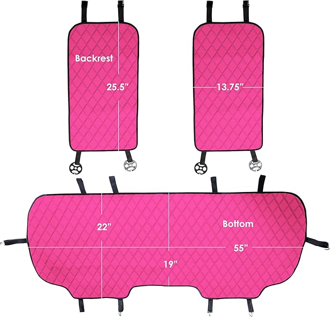 FH Group Car Seat Cover Cushion - Cars Trucks SUV, Neosupreme Car Seat Cushions, Waterproof Car Seat Cover Cushion, Universal